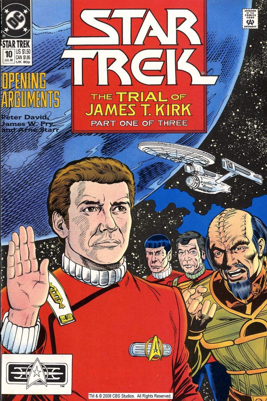 The trial of James T.Kirk.