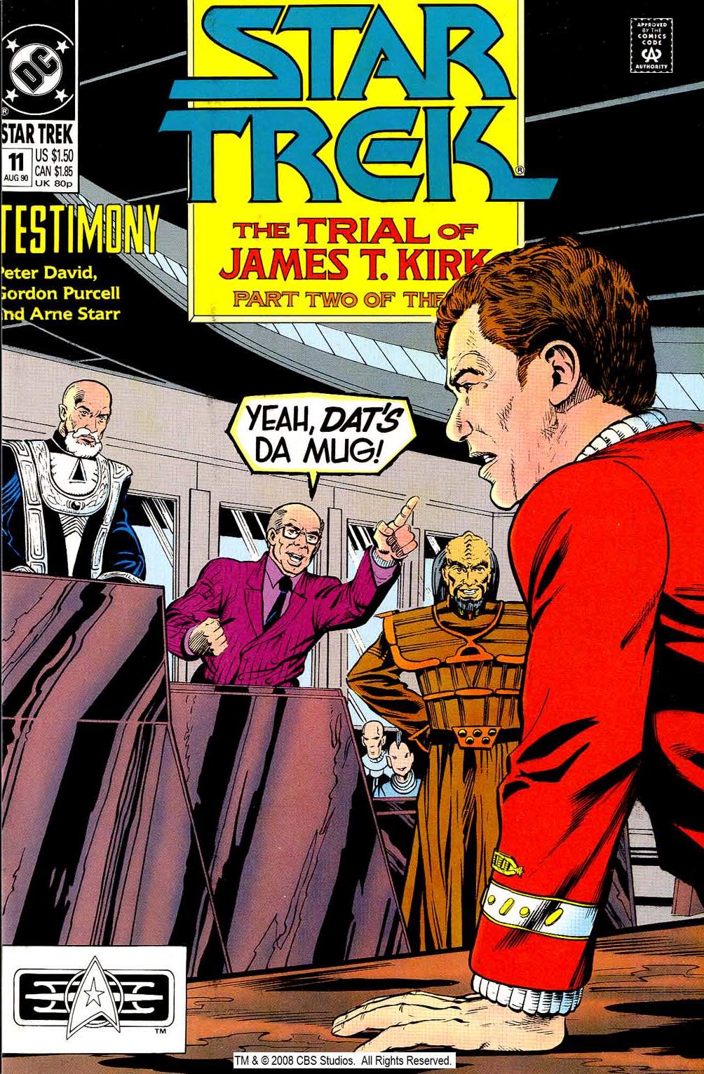 The trial of James T.Kirk.