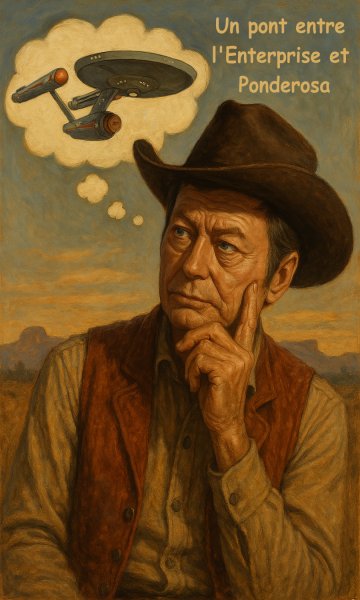 Un pont entre l'Enterprise et Ponderosa.
